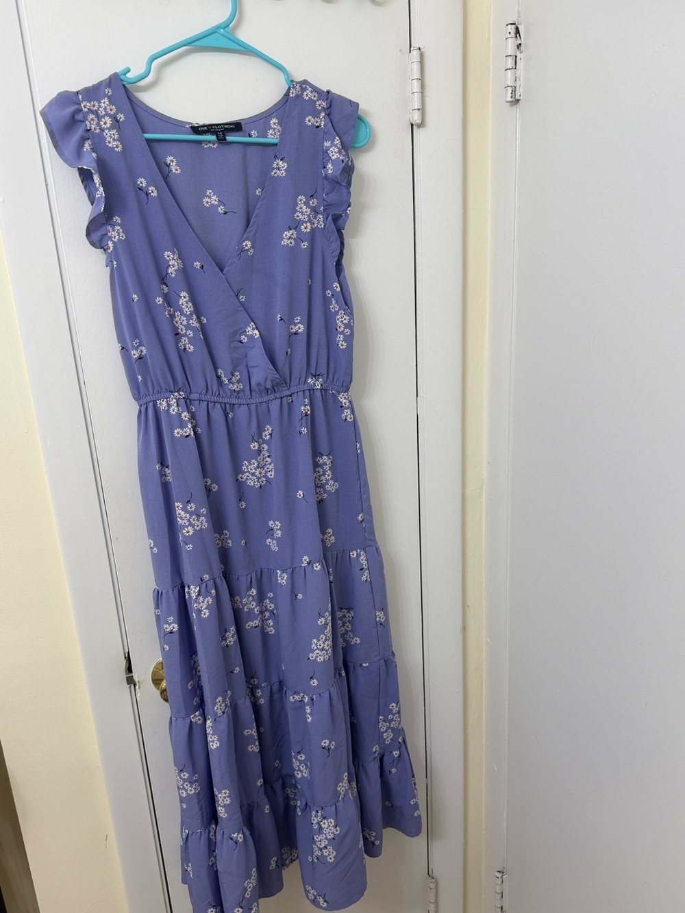 One Clothing LA Daisy Floral Wrap Maxi Dress — Size M
